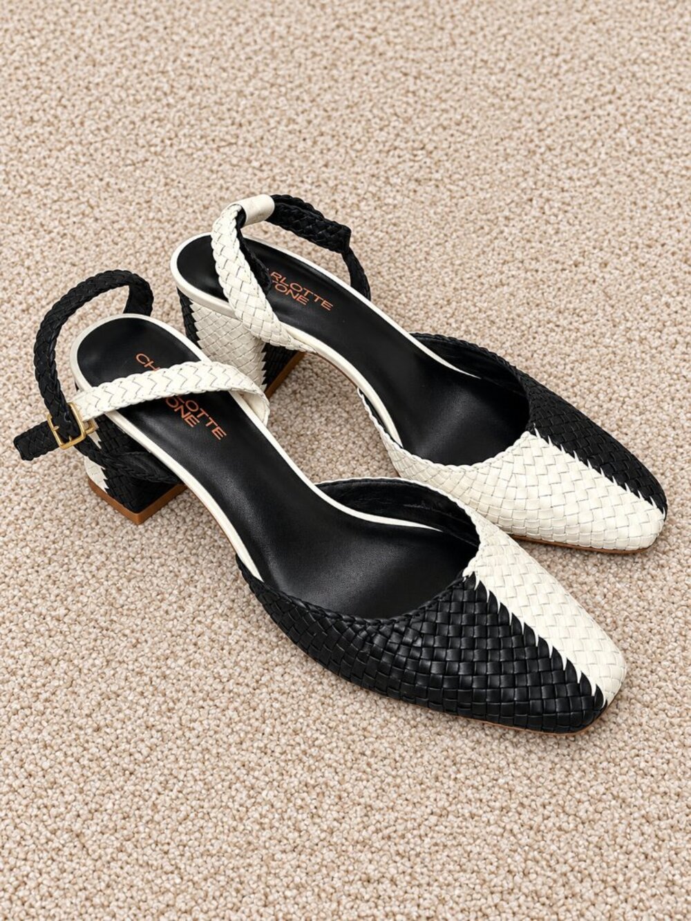 Charlotte Stone Toni Tux Heel Sz: 13 - Picture 2 of 7